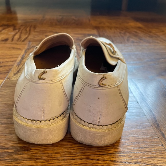 Circus White Loafers with Gold Buckle - Picture 2 of 4